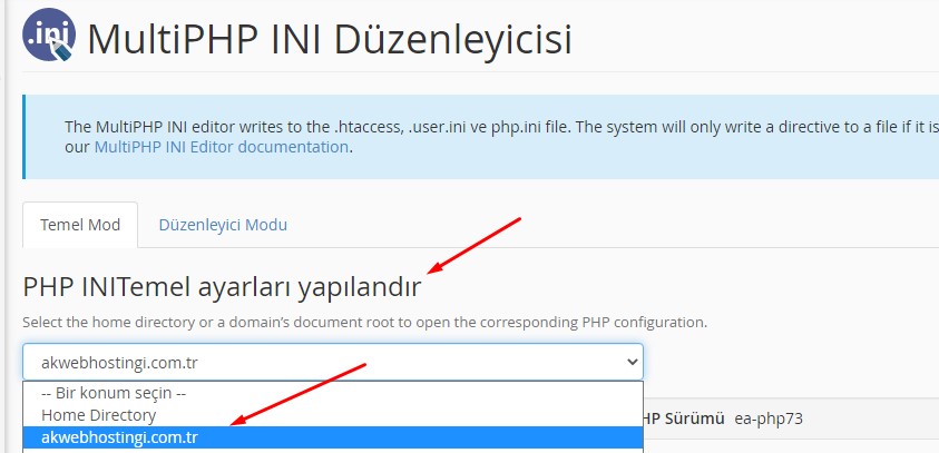 Cpanel Memory Limit De erini Art rma Akweb Hosting