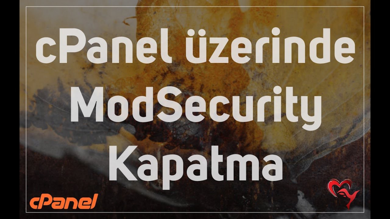 Htaccess ile Mod Security Kapatma